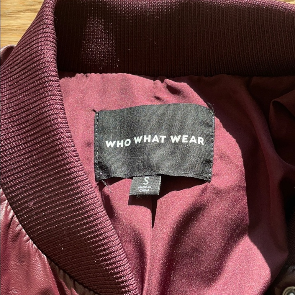 Maroon Puffer Jacket - Picture 4 of 5
